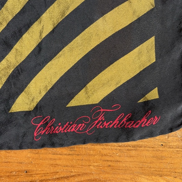 Christian Fischbacher vintage silk scarf - Picture 2 of 2